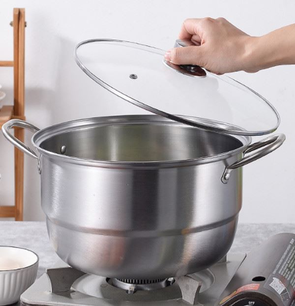 Steamed with single grid